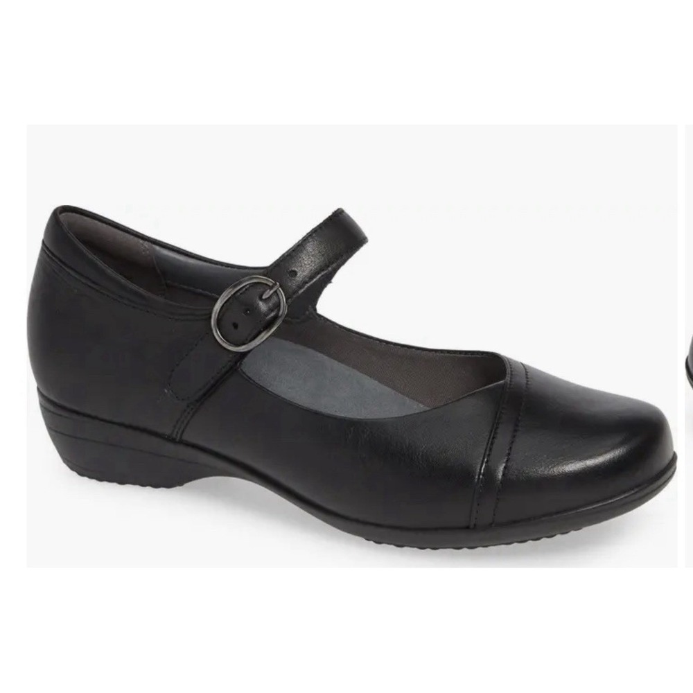 Black Mary Jane Comfort Shoe for Women